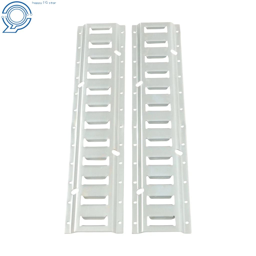 E Track Tie Down Rail Kit 8 Pack for Garages Trailers (2 FT)