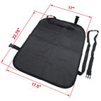 2X Kick Mats for Car Seat Back Protectors (Universal Fit)