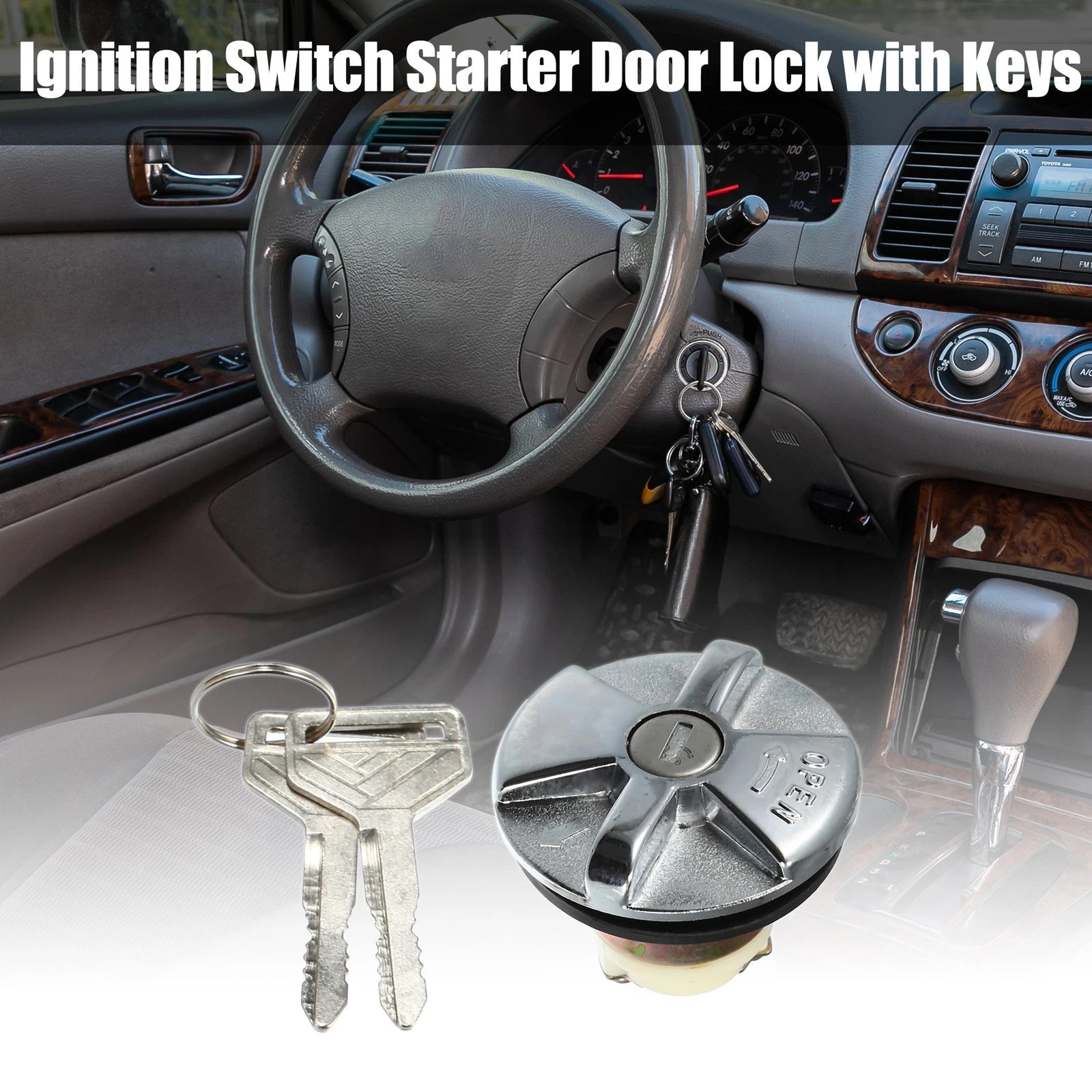 Ignition Lock Cylinder Set for Toyota  69058-60071