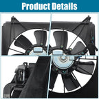 Pair Cooling Fan Assembly for Honda Accord (2008–2012)