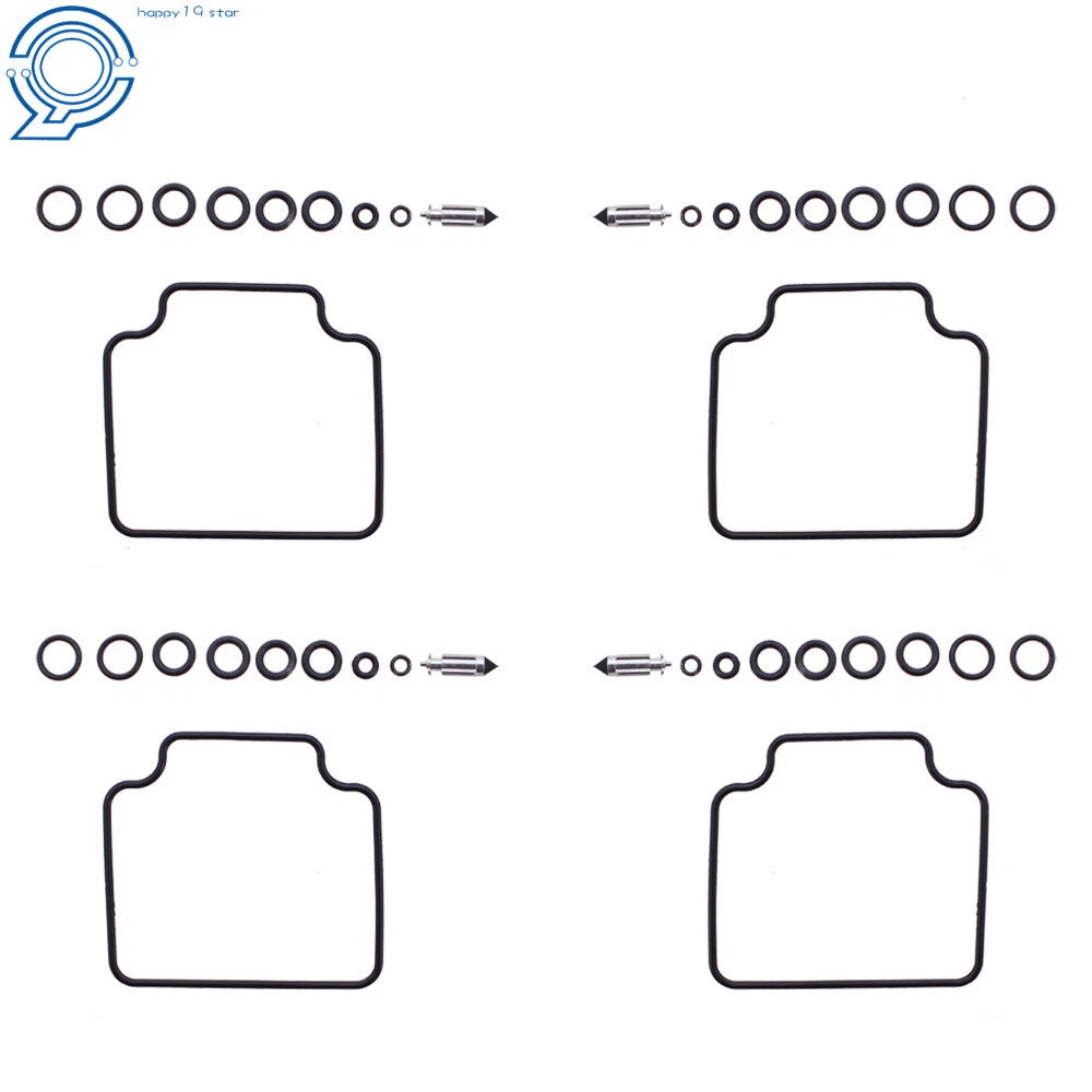 Set of 4 Carb Rebuild Kits for Honda CB550, CB650, CB700, CB750 (1979–1985)
