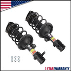 Front Struts w/ Coil Spring for Hyundai Accent Kia Rio (2006–2011)