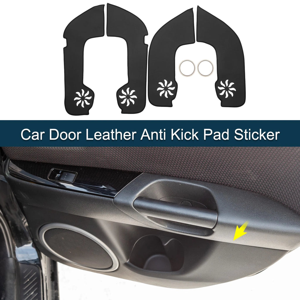 Set of 1 Car Door Leather Anti Kick Pad Sticker for Mercedes-Benz GLB (2020–2025)
