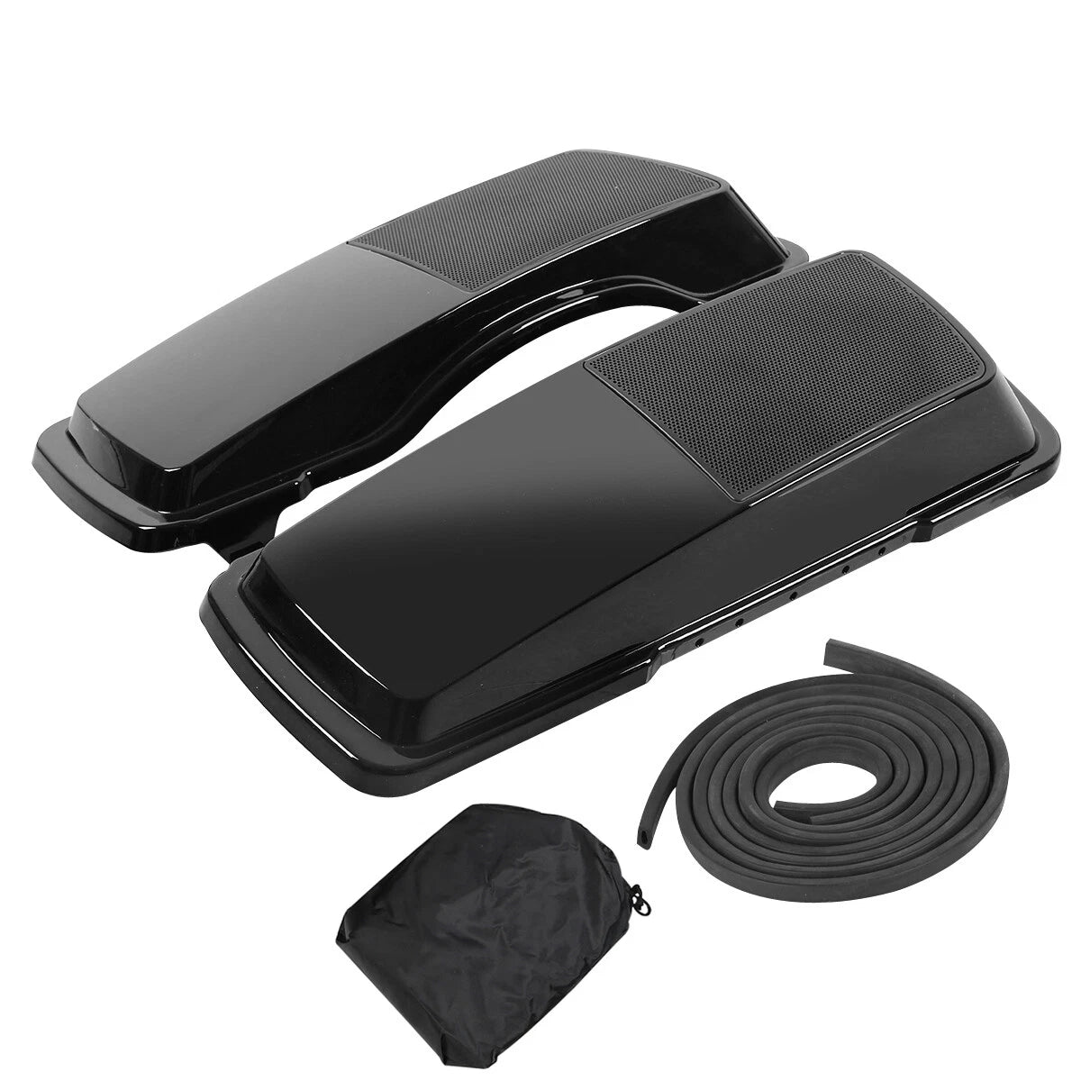 Saddlebag Speaker Lids for Harley Electra Glide Road King (1994–2013)