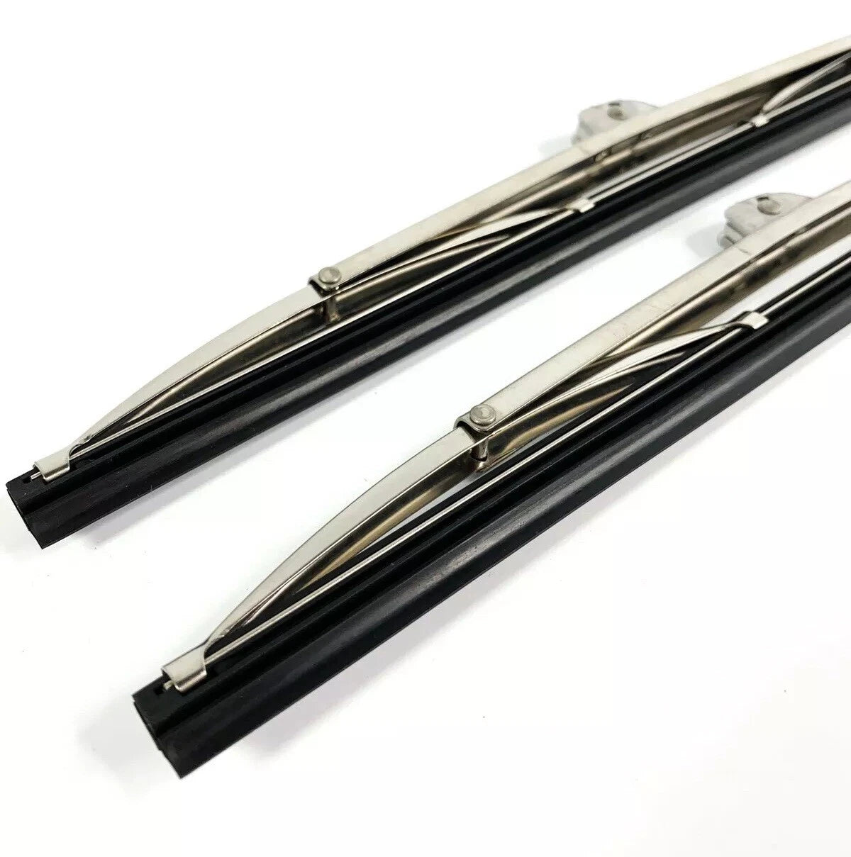 Wiper Blades Front Polished Stainless Steel Wrist Type for Pair (2011–2018)
