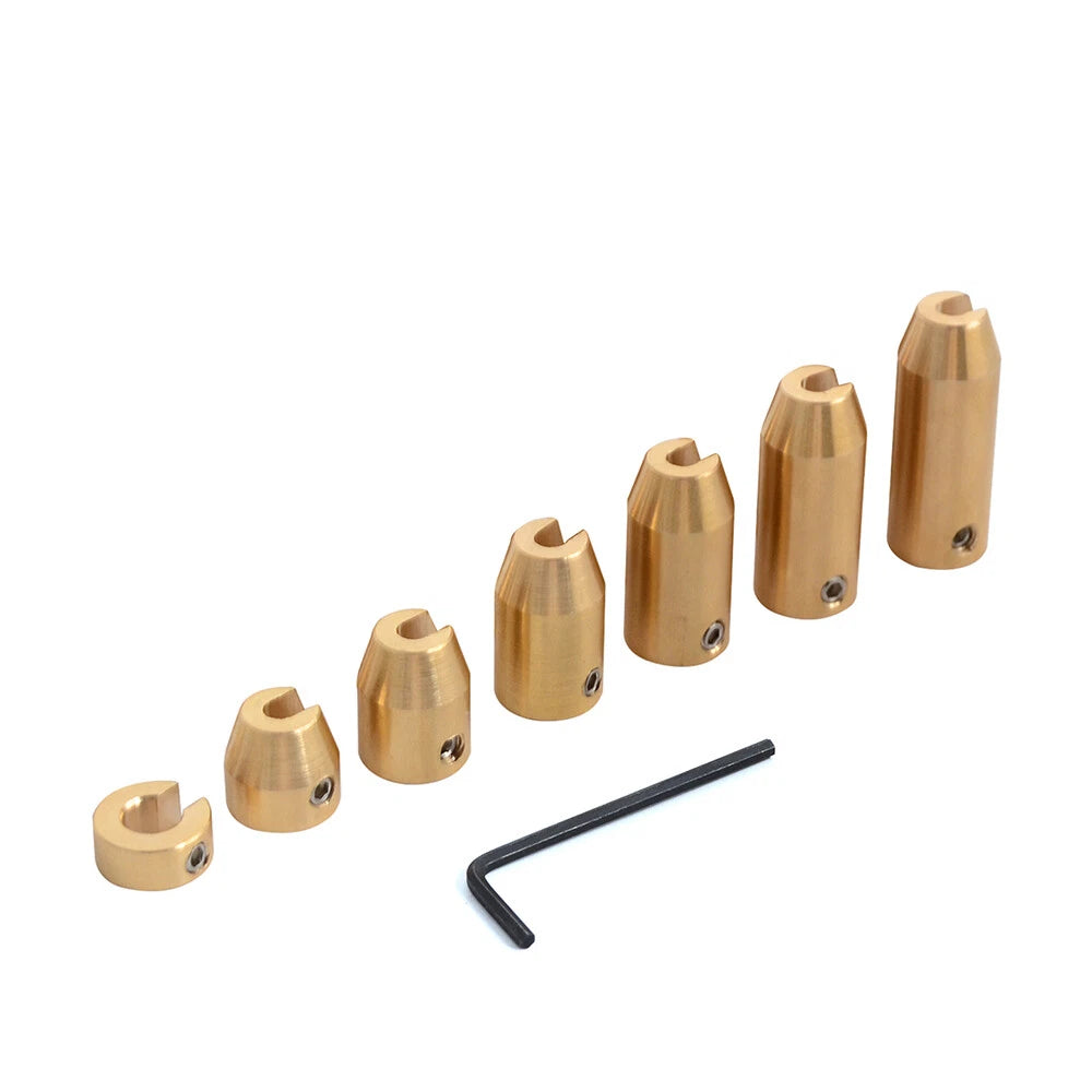 14 Pack Brass Wheel Balance Weights for Motorcycle (All Years)