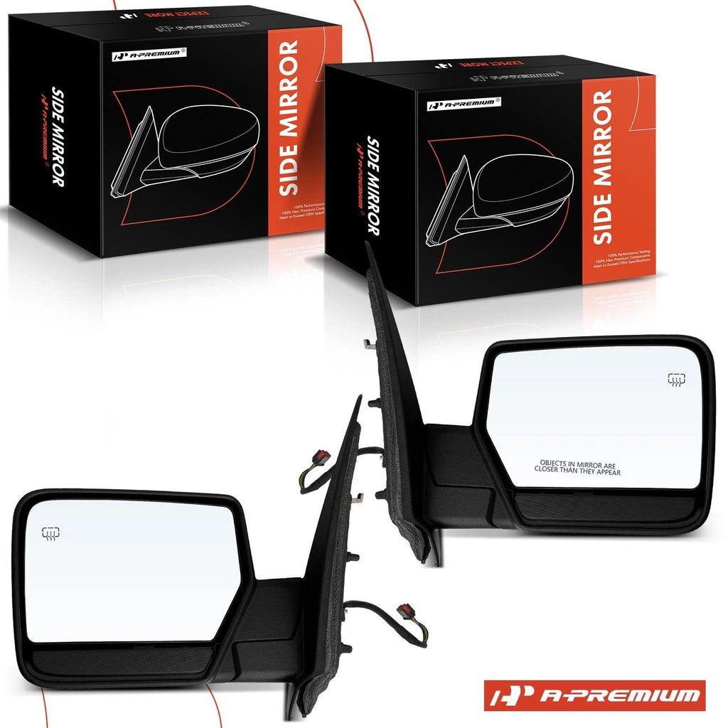 Power Mirror Pair Manual Fold Heated for Ford Expedition (2015–2022)