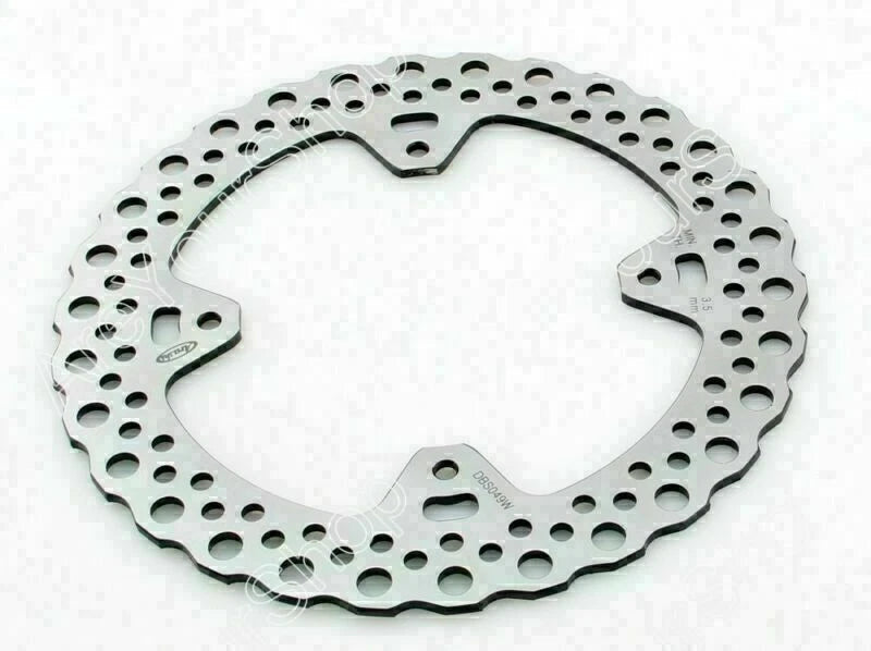 Rear Brake Disc Rotor for Honda CRF 250 450 R/X (2002–2015) CR 125 250 E/R (2002–2008)