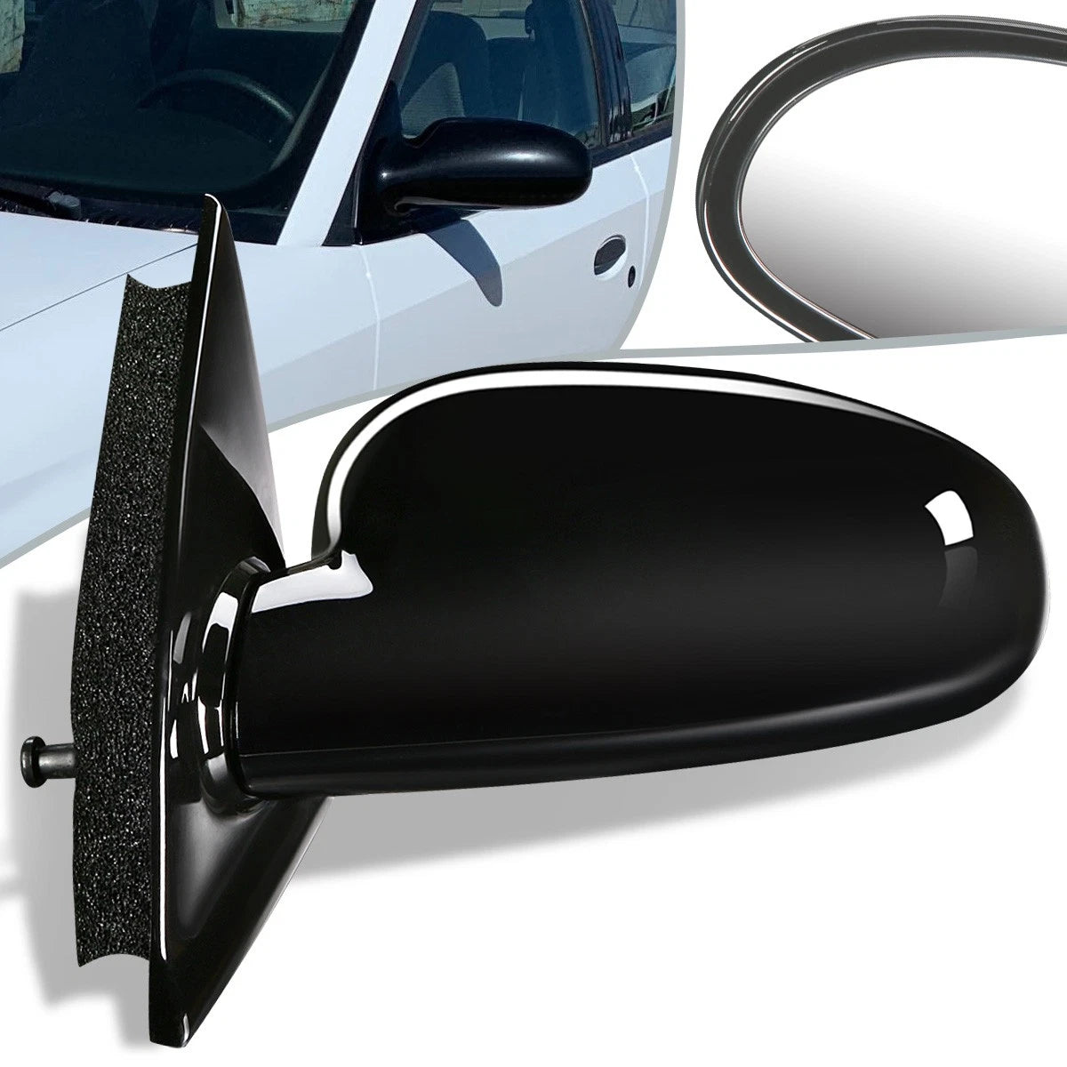 Powered Side View Door Mirror for Saturn SC Coupe (1997–2002) GM1320200