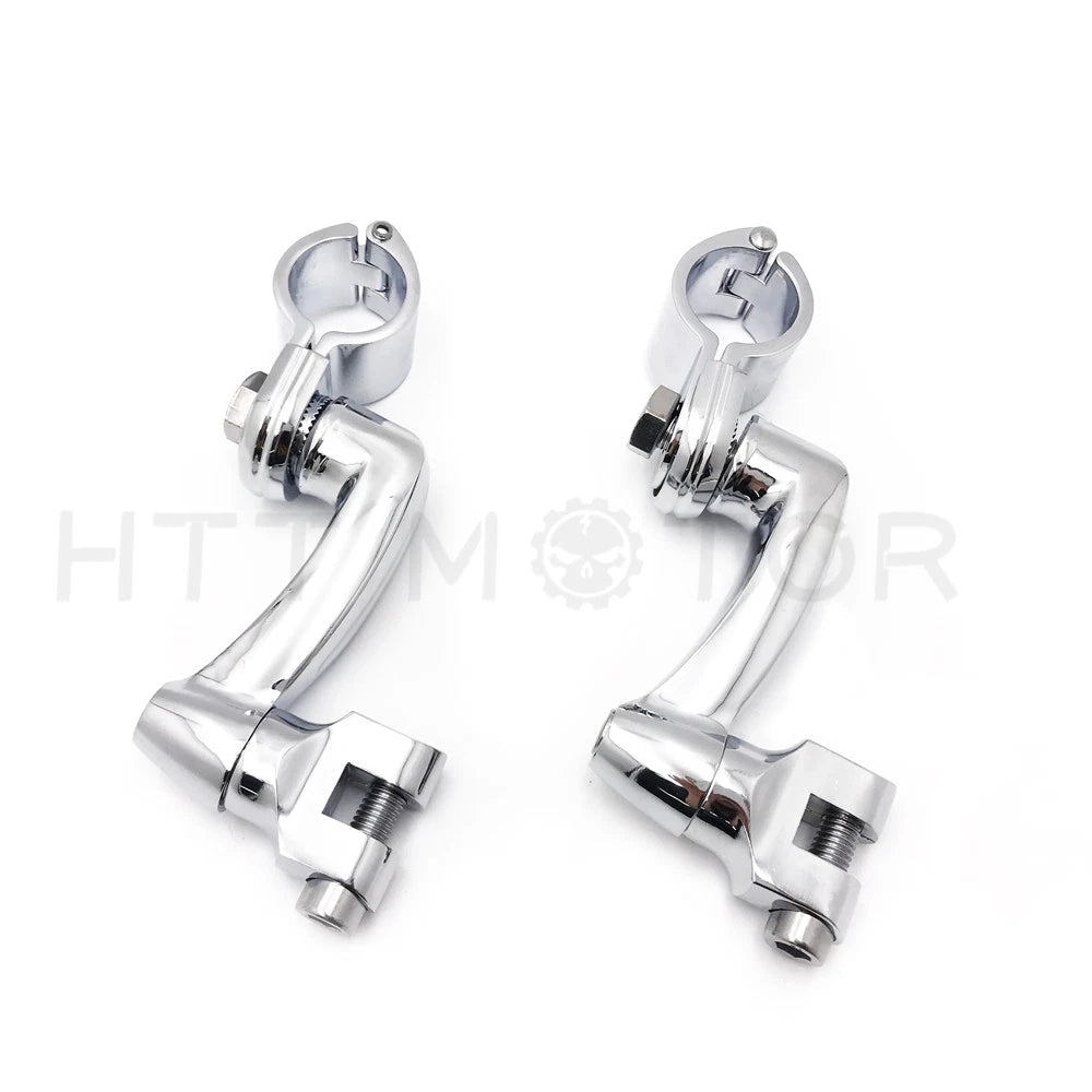 Chrome Peg Mounting Kit for Harley Sportster 883 1200 (2004–2023)