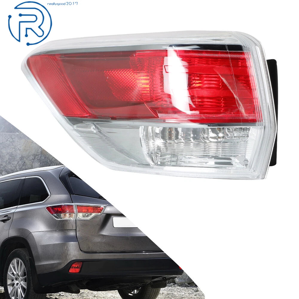 Outer Tail Light Lamp Assembly for Toyota Highlander (2014–2016) Left Side