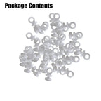 50x Curtain Track Hooks Runner for Camper Van Motorhome Caravan Boat