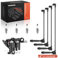 Ignition Coil & Iridium Spark Plugs Set for Hyundai 