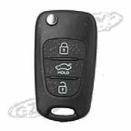 Key Shell for KIA Rondo Sportage Soul Rio Remote Case 3 Button (2006-2019)