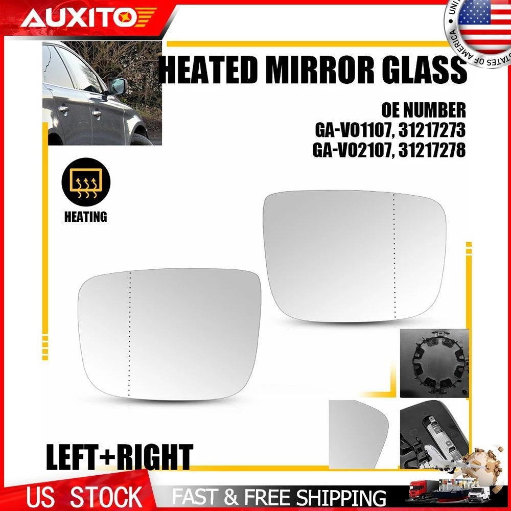 Heated Mirror Glass Set of 2 for Volvo XC60 (2010–2017) GA-VO2107