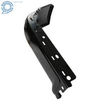 Rear Bumper End for Ford F150 (2009-2014) with Sensor Holes, Primered Black