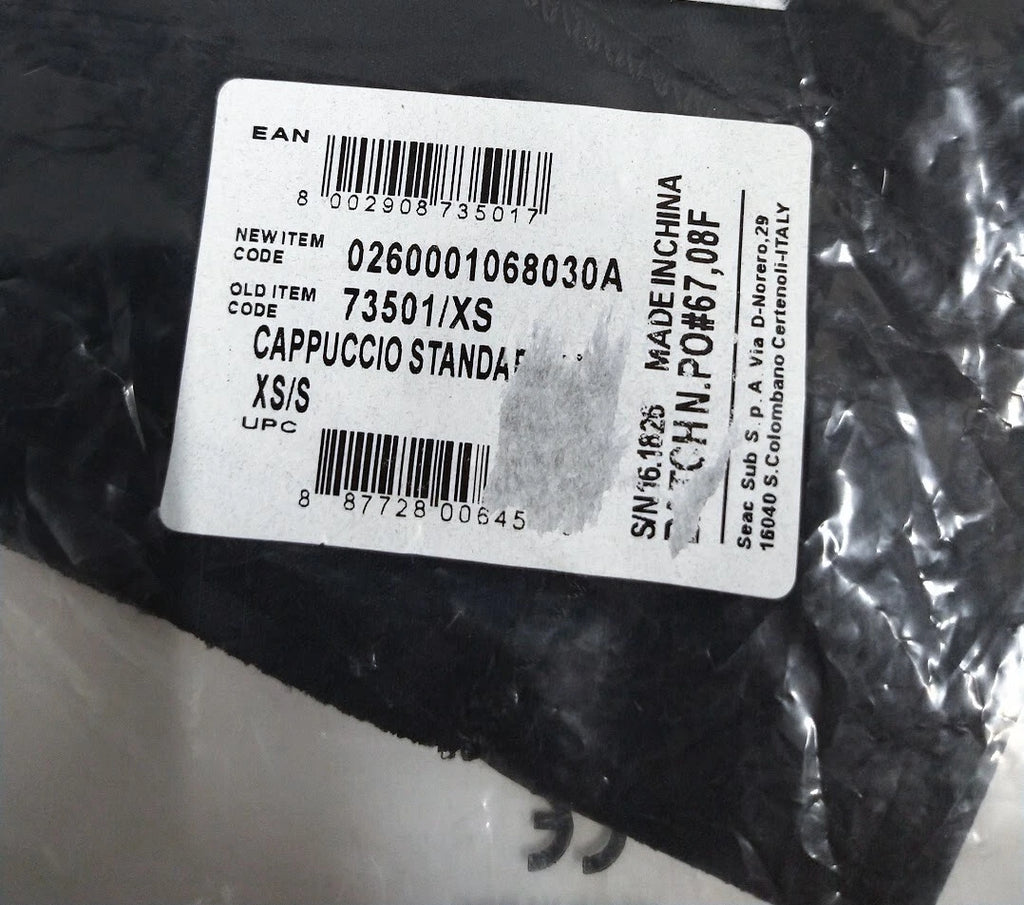 Hood Cap for Seac 73501 XS (0260001068030A)