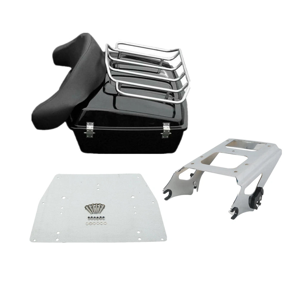 Chopped Trunk Backrest Mount Plate for Harley Street Glide (2009–2013)