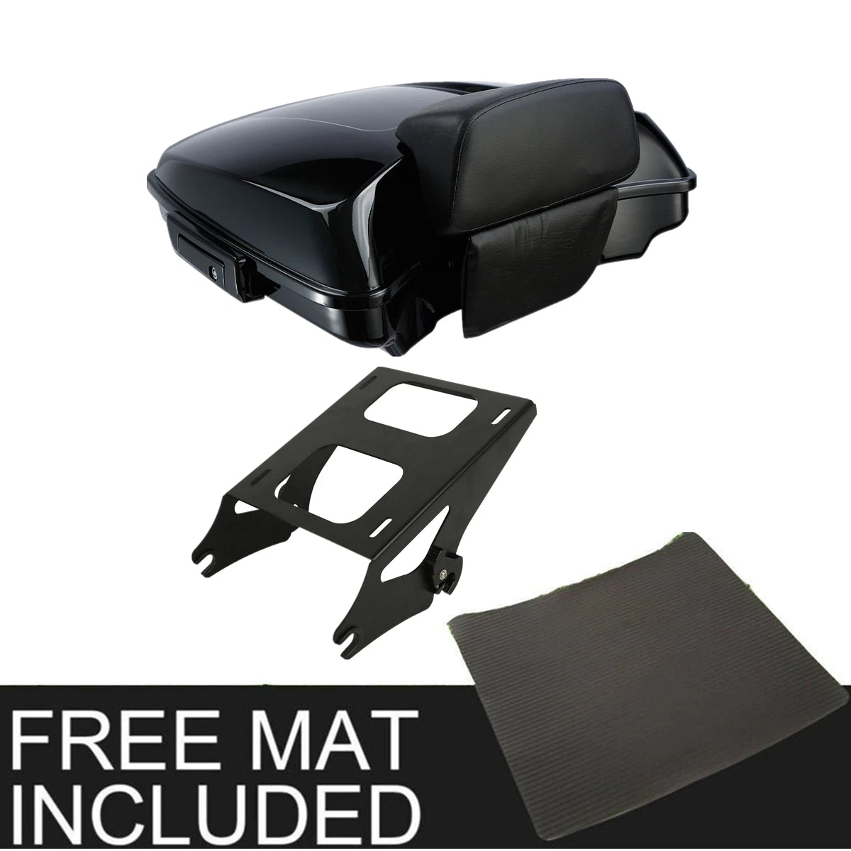 Razor Trunk Pad Mount Rack for Harley Touring FLHT FLHX (2014–2026)