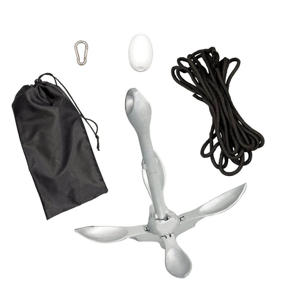 Folding Grapnel Anchor Kit for Kayak (Marine)