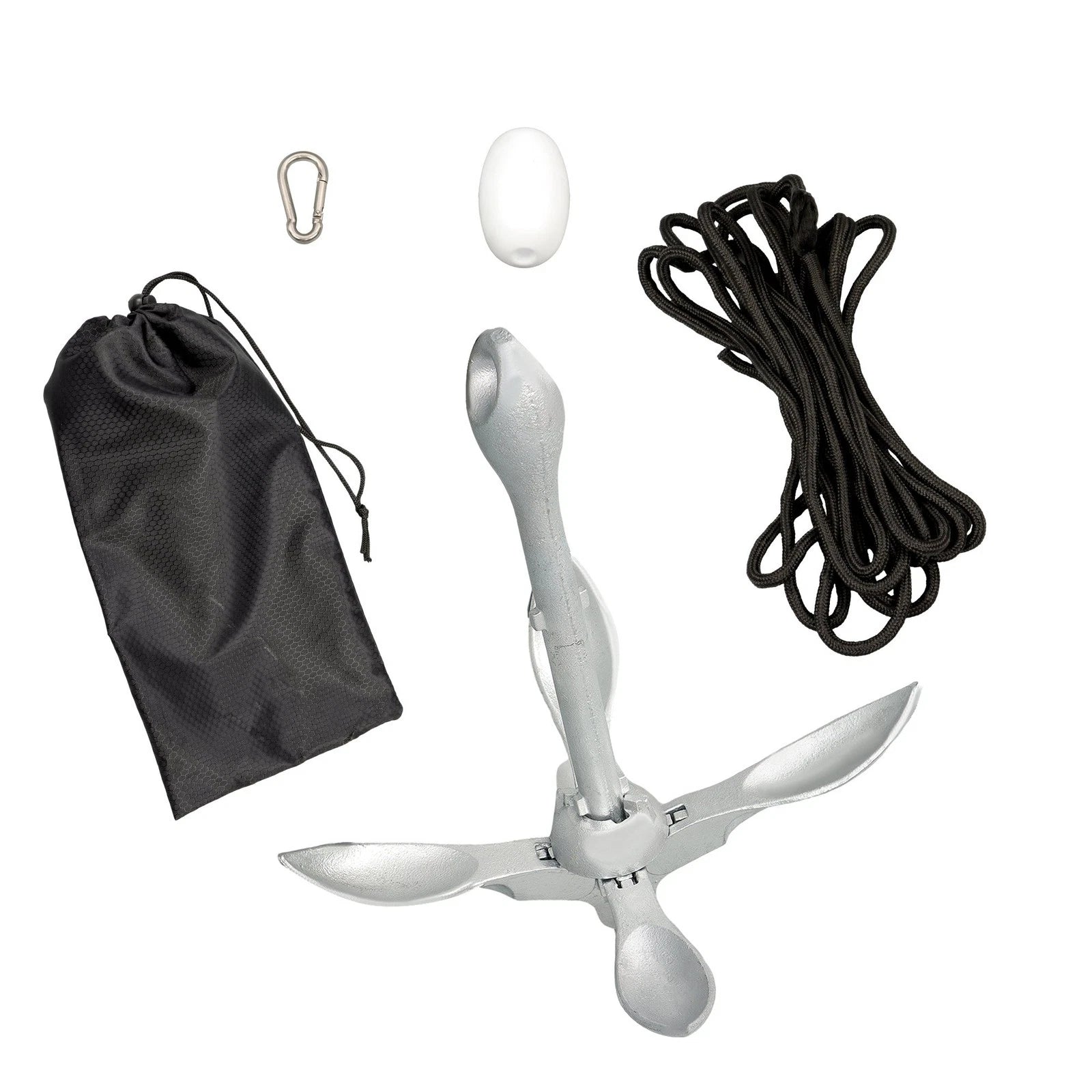 Folding Grapnel Anchor Kit for Kayak (Marine)