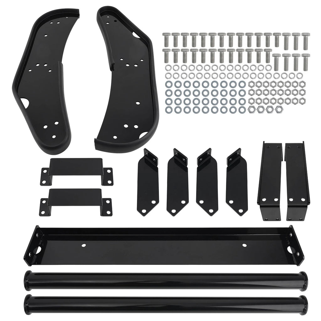 Black Powder Coated Front Bumper for Ford Explorer (2011–2015) Steel