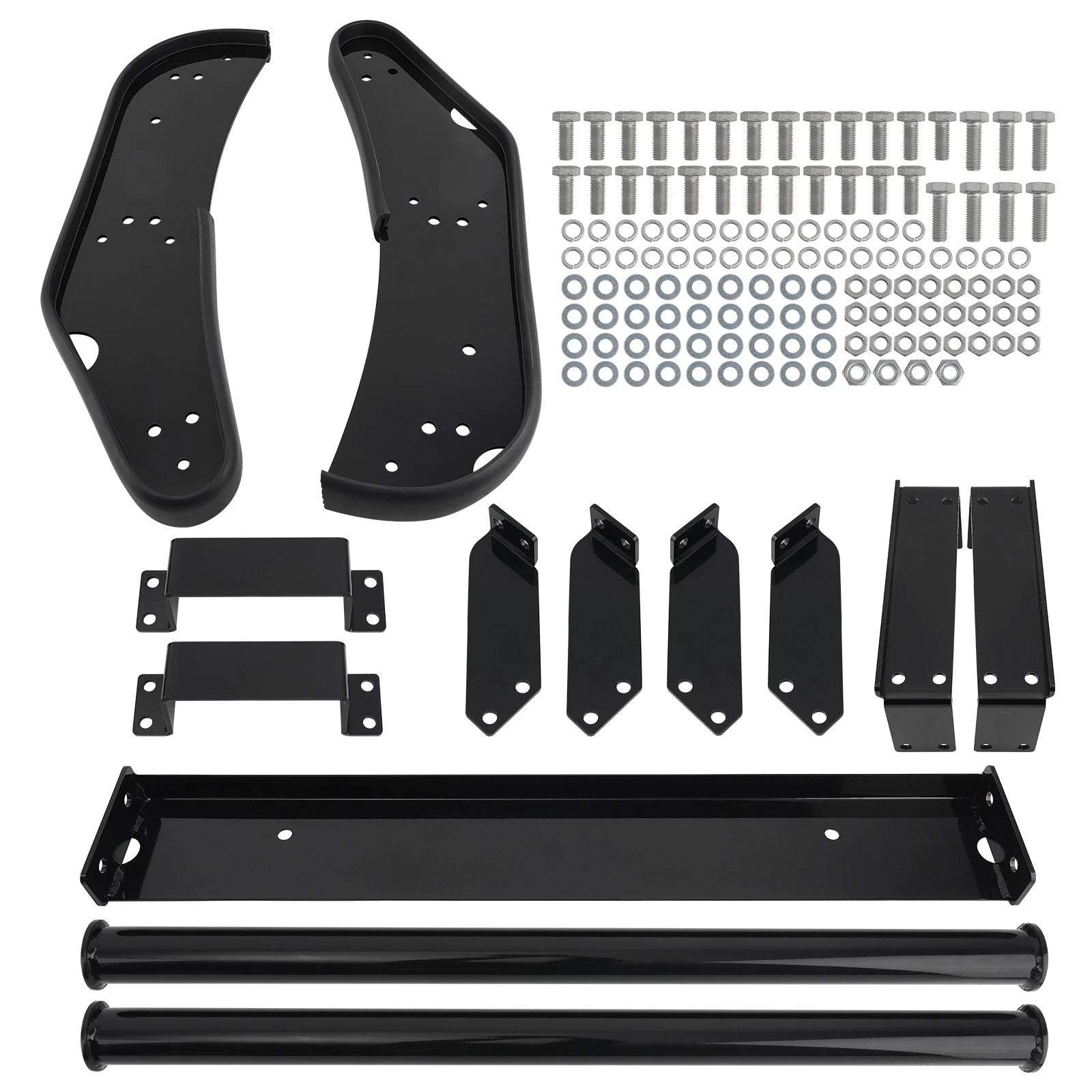 Black Powder Coated Front Bumper for Ford Explorer (2011–2015) Steel