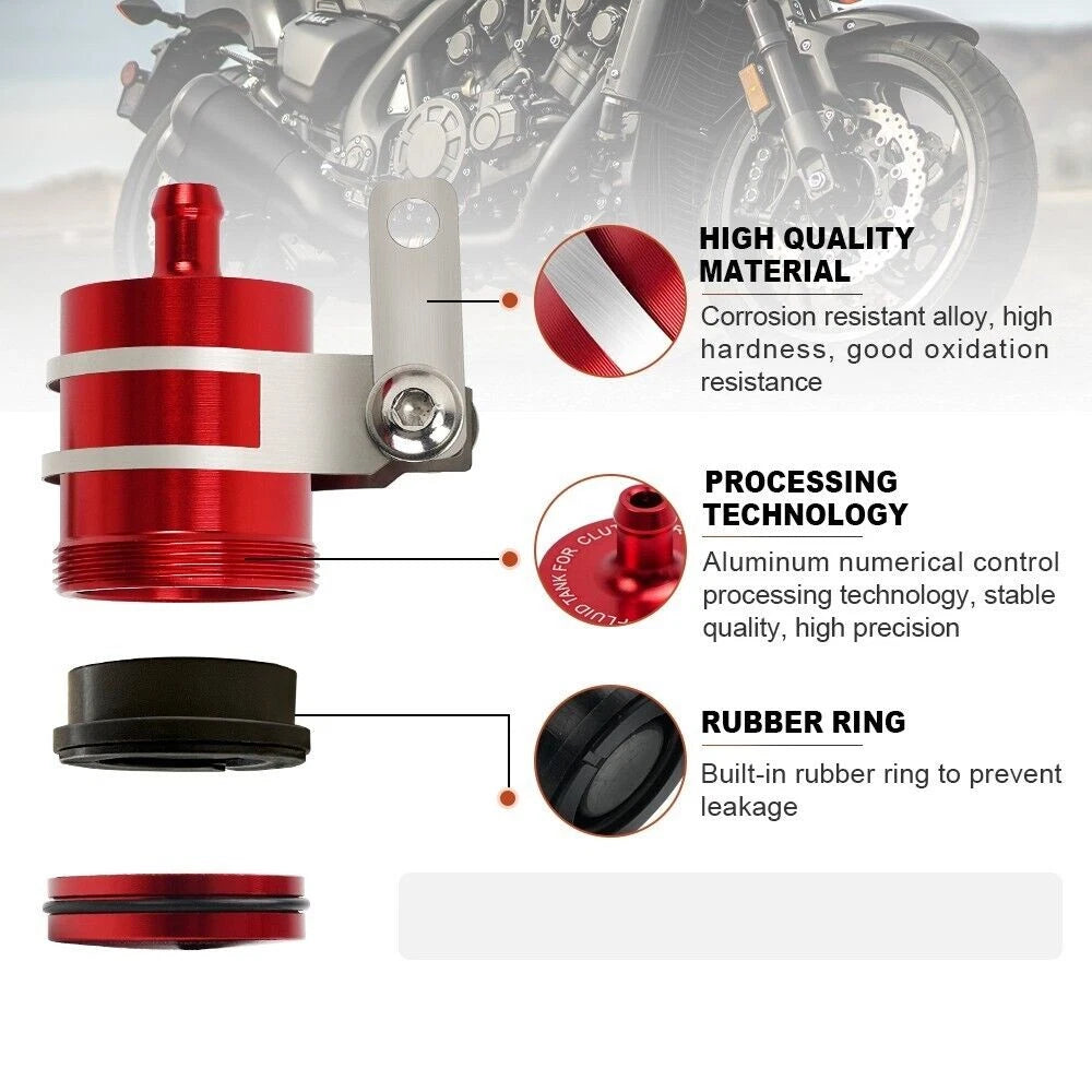 Brake Clutch Master Cylinder Oil Reservoir Tank for Motorcycle (Universal)