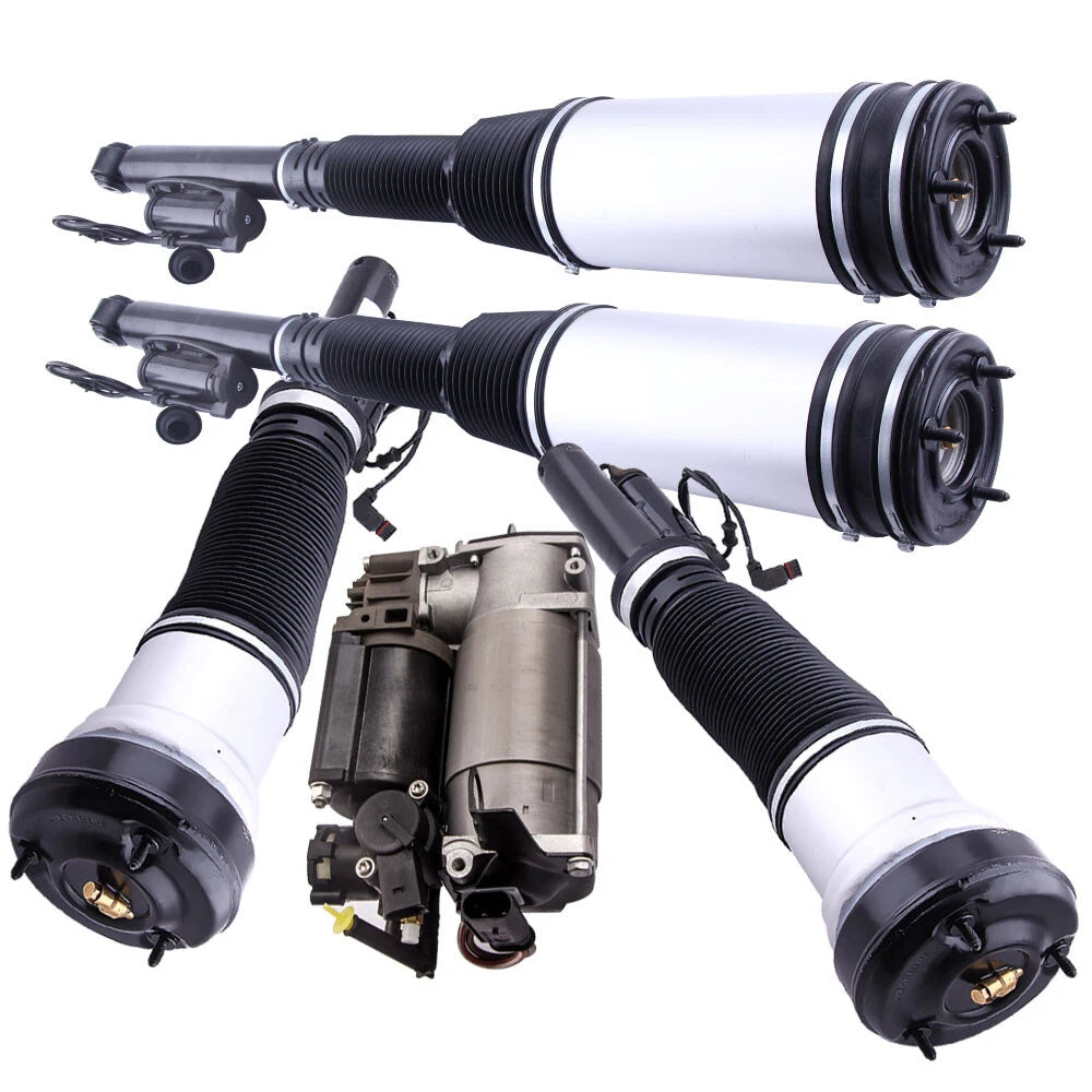 Set of 4 Air Suspension & Compressor for Mercedes S-Class W220 (1999–2006)