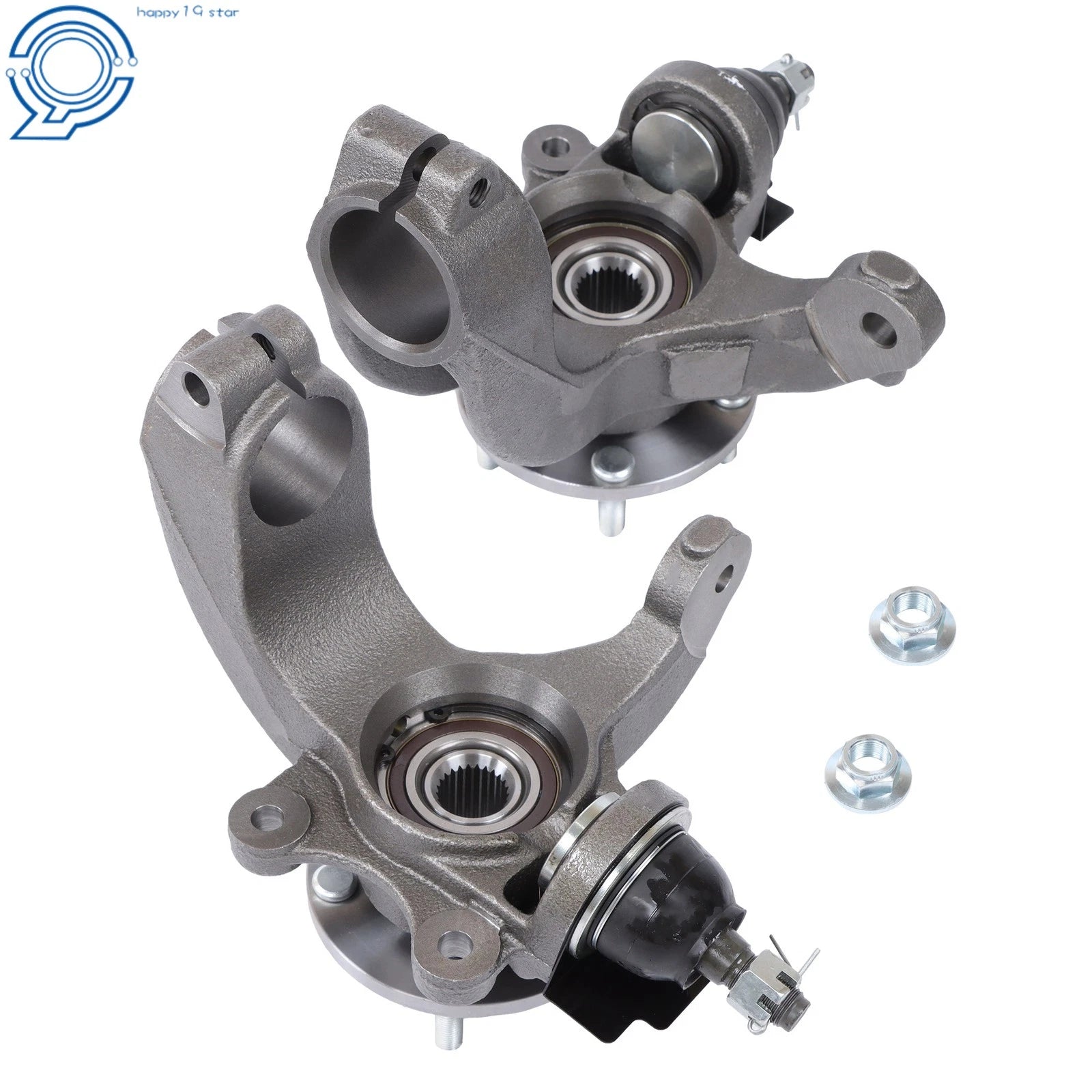 Front Steering Knuckles Wheel Hub Bearings for Ford Transit Connect (2010–2013)