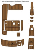 EVA Foam Teak Flooring for Four Winns 248 Vista (2004)
