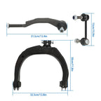 10pc Front Upper Control Arm Suspension Kit for Isuzu Ascender (2003-2008)