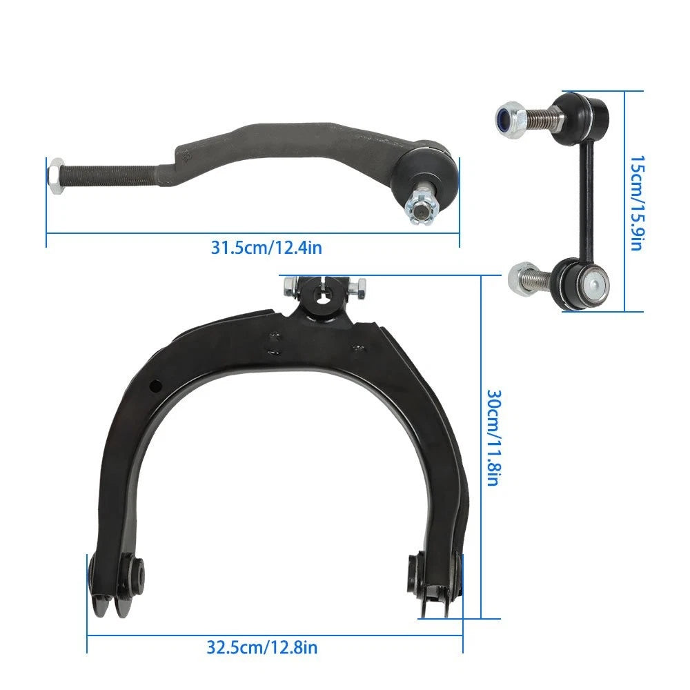 10pc Front Upper Control Arm Suspension Kit for Isuzu Ascender (2003-2008)