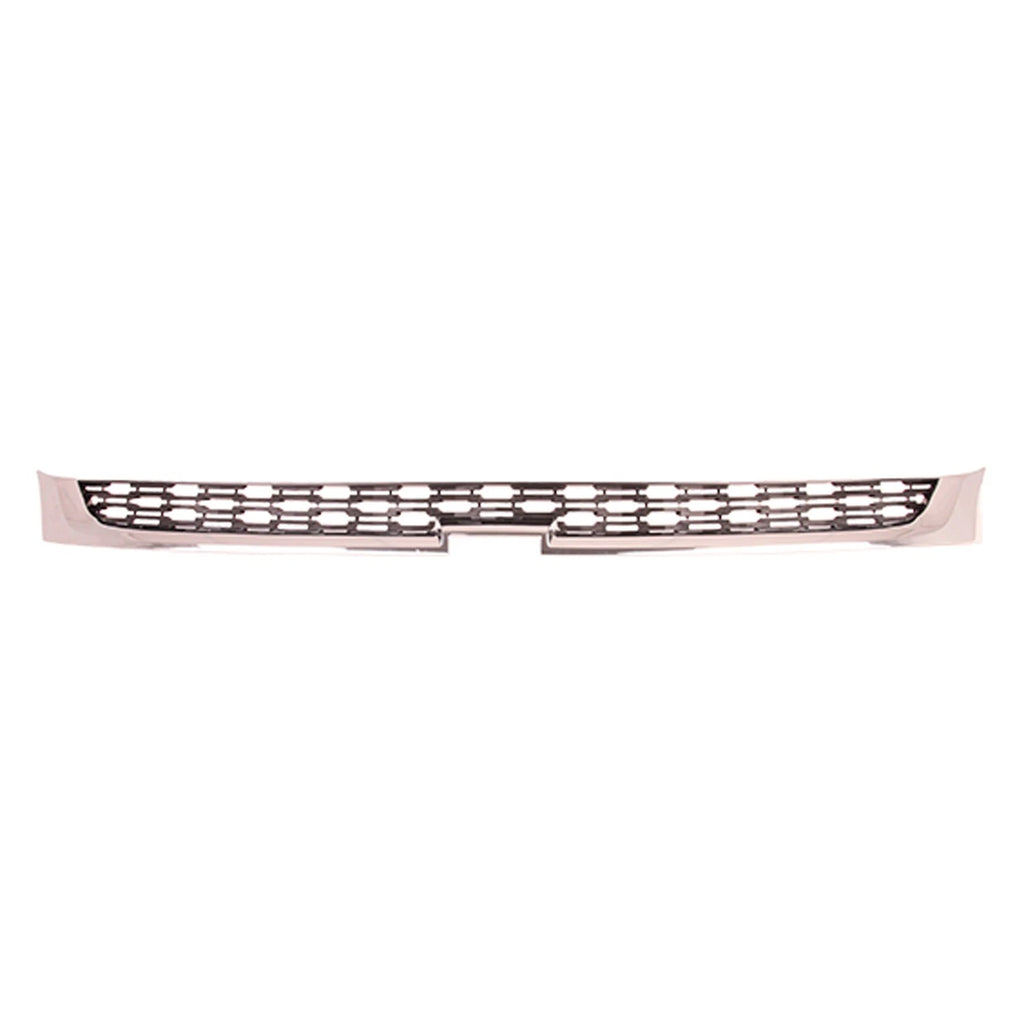 Replacement Black Chrome Plastic Front Upper Grille (See compatibility Chart)
