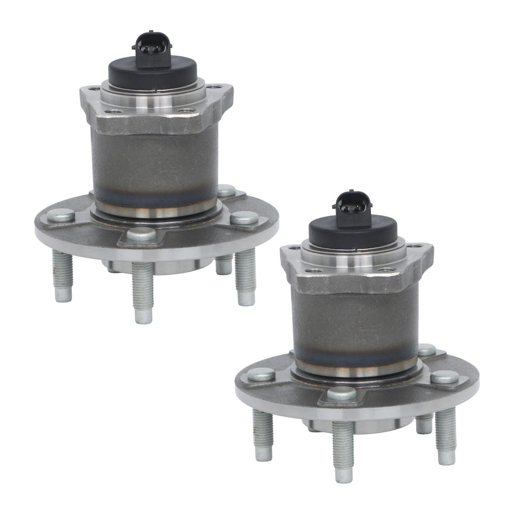 Pair of Rear Wheel Hub Bearings for Chevrolet Malibu Cobalt HHR (2004–2012)