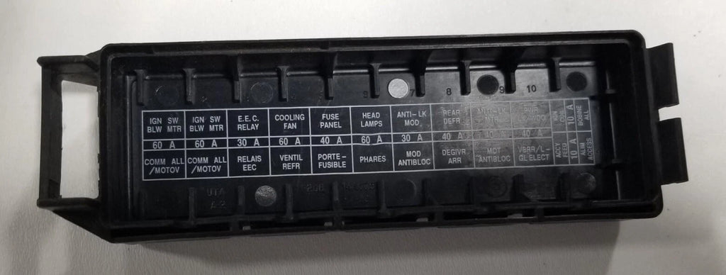 Engine Bay Fuse Box Cover for Ford Taurus Sable (1992–1995) F2DB-14A075-AA