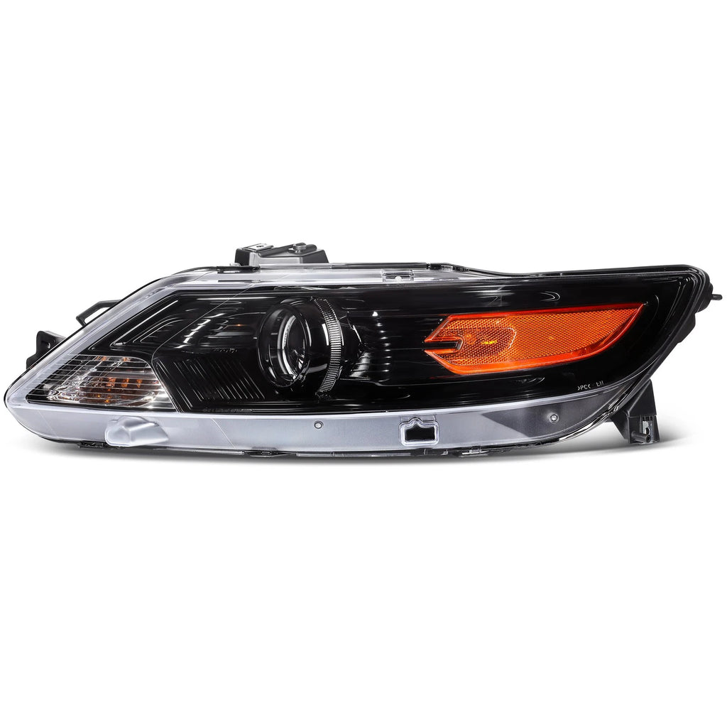 2X Headlight Assembly for Ford Taurus (2010–2012) Black Projector
