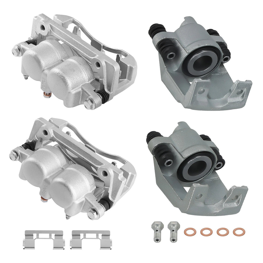 Front & Rear Brake Caliper for Ford F-150, Lincoln Mark LT (2006–2008) 184858 184859