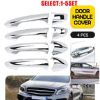 Chrome Outer Door Handle Cover for Mercedes-Benz ML W166 GLE C292 GLK X204 (2011–2020)
