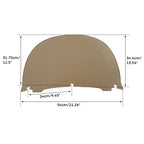 Smoked 12.5" Windshield & Fairings for Harley Touring (2014-2024)