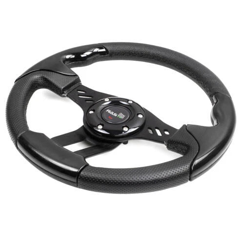 13" Racing Steering Wheel with Hub Adapter for Ford Mustang (1984–2004)