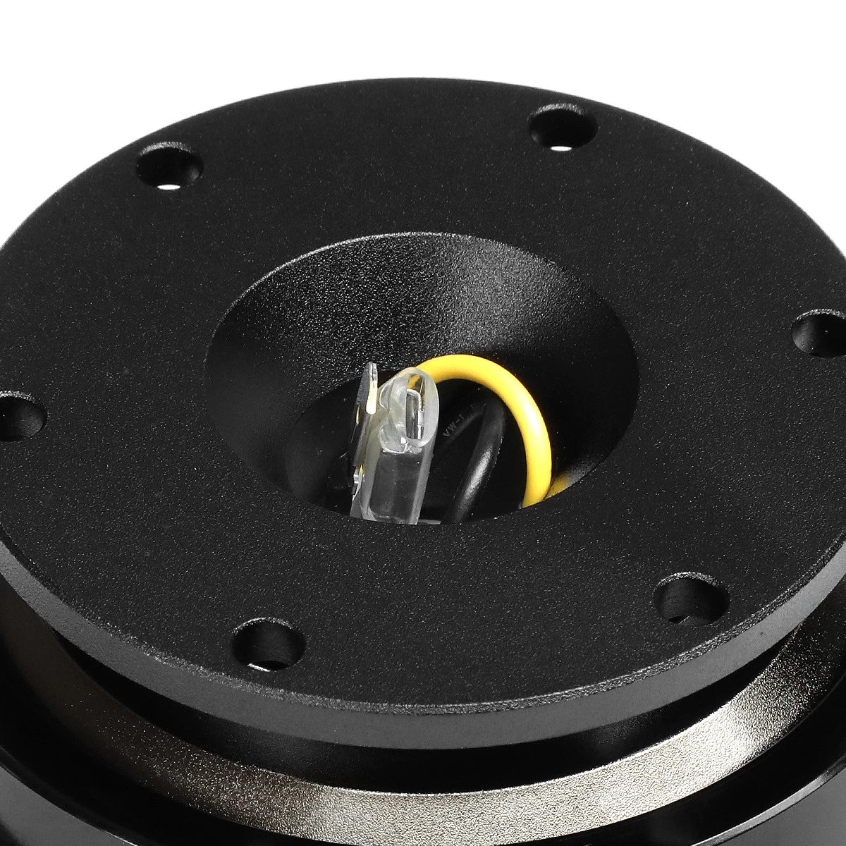 NRG 6-Bolt Steering Wheel Quick Release Adapter Gen 2.2 SRK-220BK for Universal