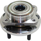 Set of 4 Wheel Hubs for Caravan
