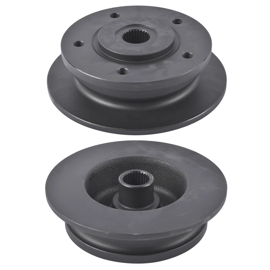 Pair Front Brake Hub Rotor Disc for John Deere Gator HPX 615E 815 850D 4x4