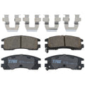 Set of 4 Disc Brake Pads for Chevrolet Impala (2000–2010)