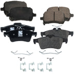 Brake Pad Set for Pontiac Solstice (2006–2009) Front and Rear RWD