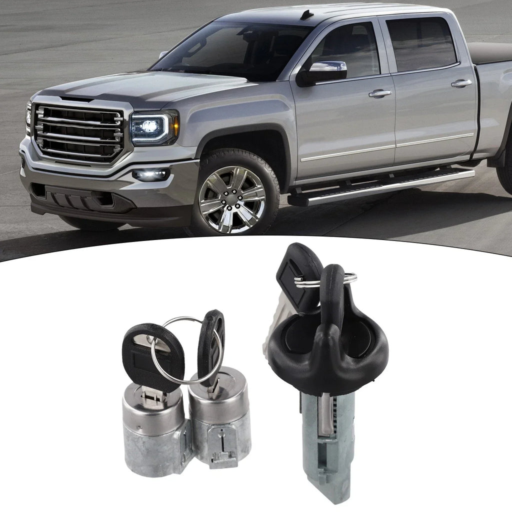 Door Lock Cylinders with Keys for Chevy/GMC Models