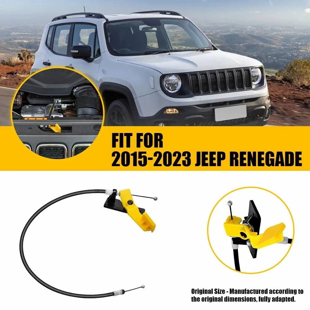 Hood Release Cable for Jeep Renegade (2015–2023)