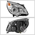 Halogen Headlights for Chevy Equinox (2010-2015) Projector Style