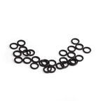 100 Stainless Steel Tippet Connectors 2.5mm OD 2mm ID for Leader Rigging